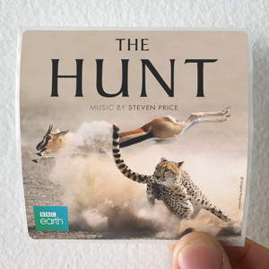 Steven Price The Hunt Album Cover Sticker Steven Price The Hunt Album Cover Sticker