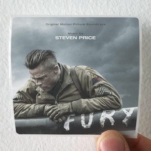 Steven Price Fury Album Cover Sticker Steven Price Fury Album Cover Sticker