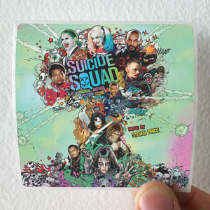 Steven Price Suicide Squad Album Cover Sticker Steven Price Suicide Squad Album Cover Sticker