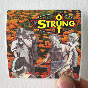 Strung Out Another Day In Paradise Album Cover Sticker