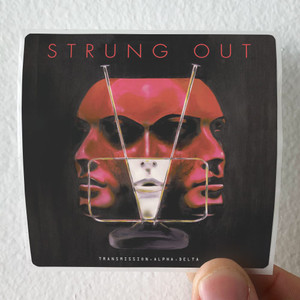 Strung Out Transmissionalphadelta Album Cover Sticker