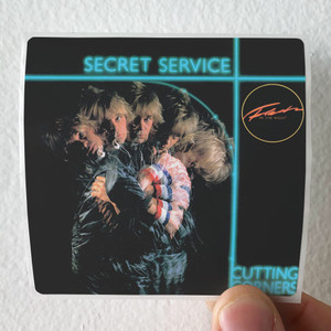 Secret Service Cutting Corners Album Cover Sticker Secret Service Cutting Corners Album Cover Sticker