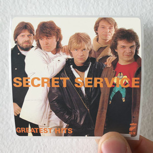 Secret Service Greatest Hits 1 Album Cover Sticker Secret Service Greatest Hits 1 Album Cover Sticker