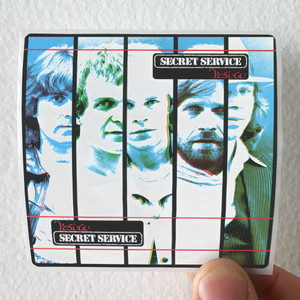 Secret Service Ye Si Ca Album Cover Sticker