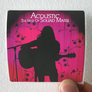 Souad Massi Acoustic The Best Of Souad Massi Album Cover Sticker