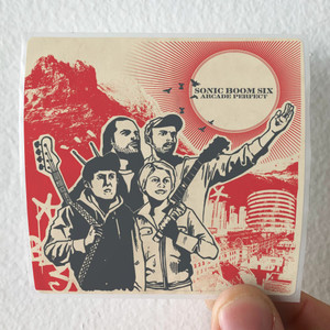 Sonic Boom Six Arcade Perfect Album Cover Sticker