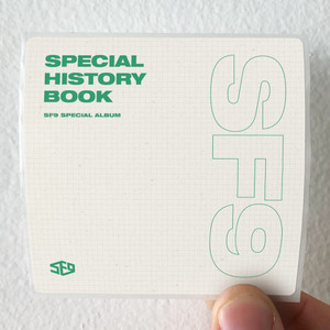 SF9 Special History Book Album Cover Sticker