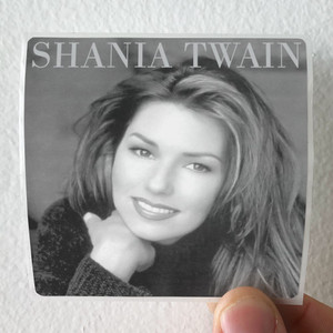 Shania Twain Shania Twain 1 Album Cover Sticker Shania Twain Shania Twain 1 Album Cover Sticker