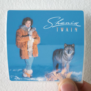 Shania Twain Shania Twain Album Cover Sticker Shania Twain Shania Twain Album Cover Sticker