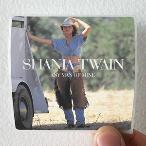 Shania Twain Any Man Of Mine Album Cover Sticker