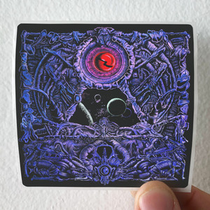 Skelethal Interstellar Knowledge Of The Purple Entity Album Cover Sticker