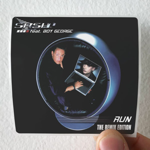Sash Run Album Cover Sticker Sash Run Album Cover Sticker