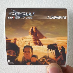 Sash I Believe Album Cover Sticker