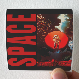 Space Space Album Cover Sticker Space Space Album Cover Sticker