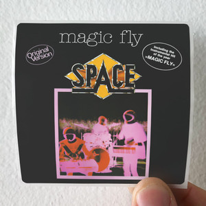 Space Magic Fly Album Cover Sticker