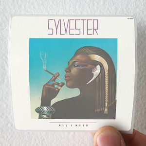 Sylvester All I Need Album Cover Sticker Sylvester All I Need Album Cover Sticker