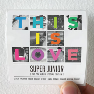 Super Junior Mamacita 1 Album Cover Sticker Super Junior Mamacita 1 Album Cover Sticker