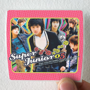 Super Junior Super Junior 05 Album Cover Sticker Super Junior Super Junior 05 Album Cover Sticker