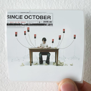 Since October This Is My Heart Album Cover Sticker Since October This Is My Heart Album Cover Sticker