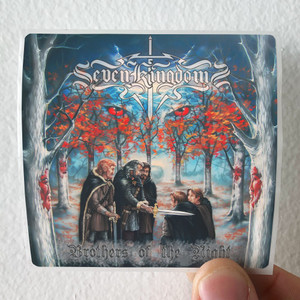Seven Kingdoms Brothers Of The Night Album Cover Sticker