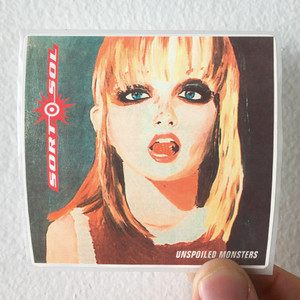 Sort Sol Unspoiled Monsters Album Cover Sticker