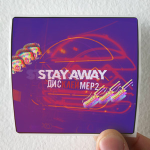 Stay Away 2 Album Cover Sticker Stay Away 2 Album Cover Sticker