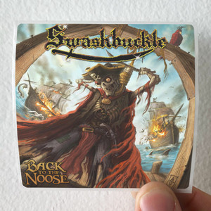 Swashbuckle Back To The Noose Album Cover Sticker