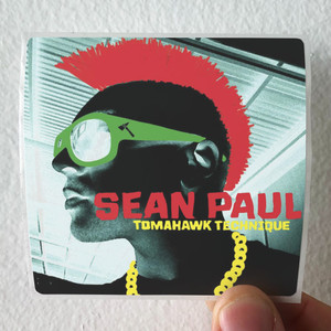 Sean Paul Tomahawk Technique Album Cover Sticker