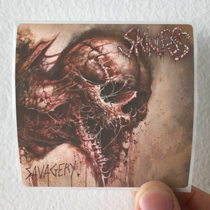 Skinless Savagery Album Cover Sticker