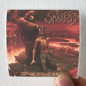 Skinless Only The Ruthless Remain Album Cover Sticker Skinless Only The Ruthless Remain Album Cover Sticker