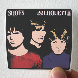 Shoes Silhouette Album Cover Sticker
