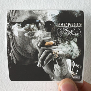 Slim Thug Boss Of All Bosses Album Cover Sticker
