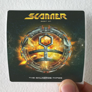 Scanner The Galactos Tapes Album Cover Sticker