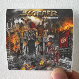 Scanner The Judgement Album Cover Sticker