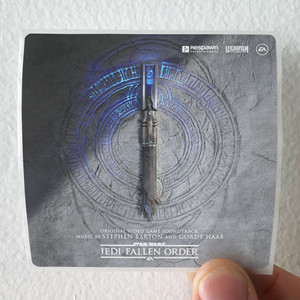 Stephen Barton Star Wars Jedi Fallen Order Original Video Game Soundtrack Album Cover Sticker
