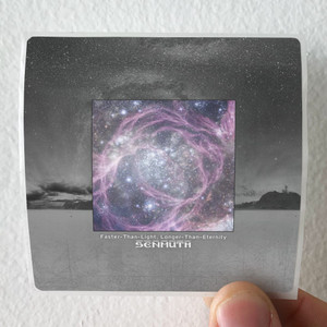 Senmuth Faster Than Light Longer Than Eternity Album Cover Sticker Senmuth Faster Than Light Longer Than Eternity Album Cover Sticker