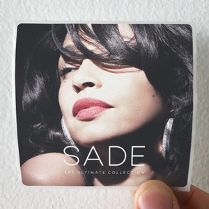 Sade The Ultimate Collection Album Cover Sticker Sade The Ultimate Collection Album Cover Sticker