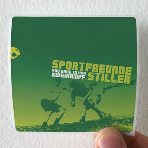 Sportfreunde Stiller You Have To Win Zweikampf Album Cover Sticker Sportfreunde Stiller You Have To Win Zweikampf Album Cover Sticker
