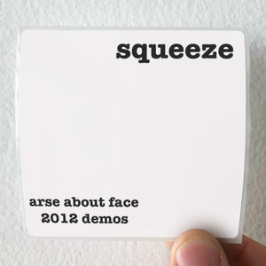 Squeeze Arse About Face Album Cover Sticker
