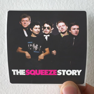 Squeeze The Squeeze Story Album Cover Sticker