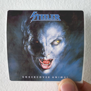 Steeler Undercover Animal Album Cover Sticker