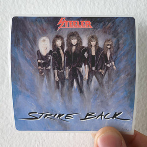Steeler Strike Back Album Cover T-Shirt Black