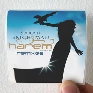 Sarah Brightman Harem Album Cover Sticker Sarah Brightman Harem Album Cover Sticker
