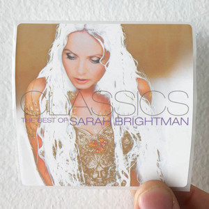 Sarah Brightman Classics Album Cover Sticker Sarah Brightman Classics Album Cover Sticker