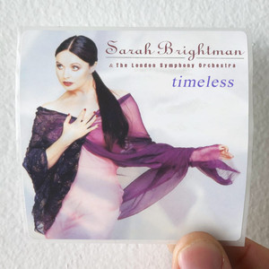 Sarah Brightman Timeless Time To Say Goodbye 1 Album Cover Sticker Sarah Brightman Timeless Time To Say Goodbye 1 Album Cover Sticker