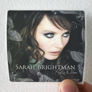 Sarah Brightman Bella Voce Album Cover Sticker Sarah Brightman Bella Voce Album Cover Sticker