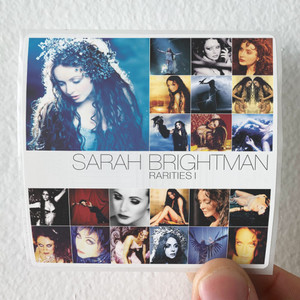 Sarah Brightman Rarities I Album Cover Sticker Sarah Brightman Rarities I Album Cover Sticker