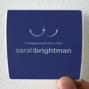 Sarah Brightman The Very Best Of 1990 2000 Album Cover Sticker