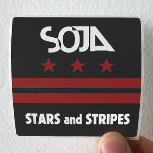 Soldiers of Jah Army Stars And Stripes Album Cover Sticker
