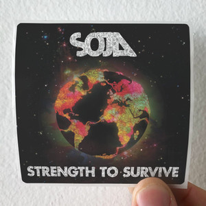 Soldiers of Jah Army Strength To Survive Album Cover Sticker
